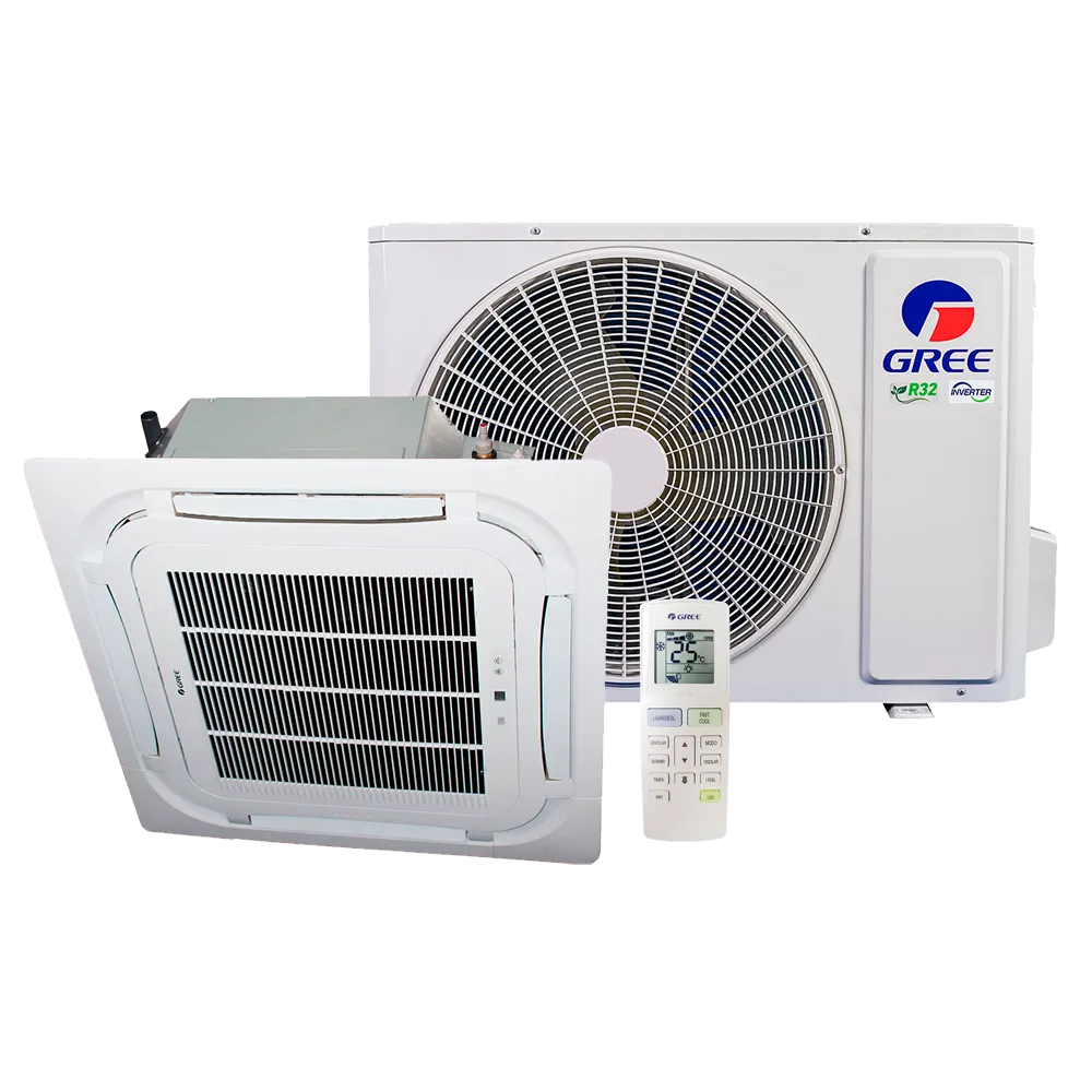 Ar Condicionado Split Cassete 4 Vias Inverter Gree G-Prime Compact Wi-Fi 24000 Btus Frio 220v R-32